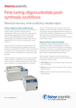 Smart Note: Feinabstimmung der Arbeitsabläufe nach der Oligonukleotid-Synthese