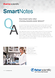 Smart Notes für Kunststofflaborgeräte und -flaschen